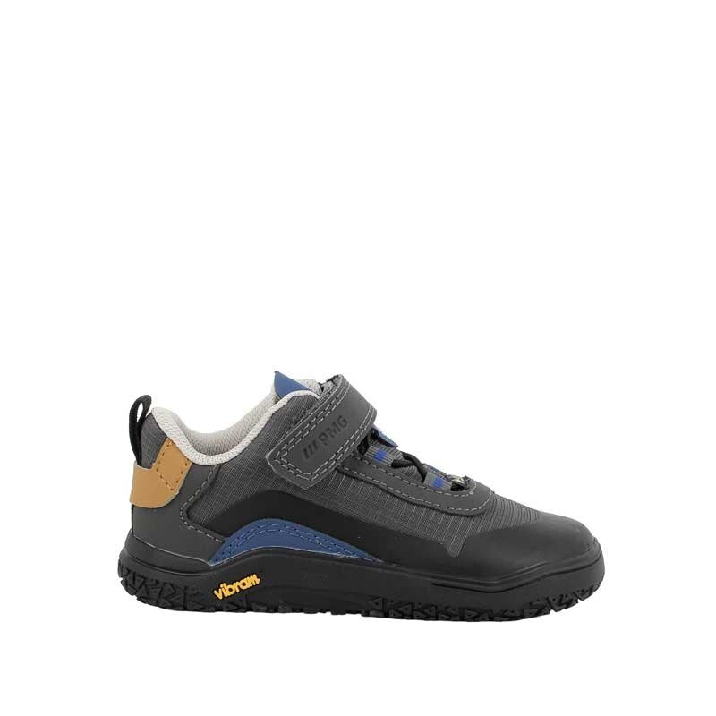 Primigi Kids Waterproof Barefoot Shoe - Grey, outer side view.