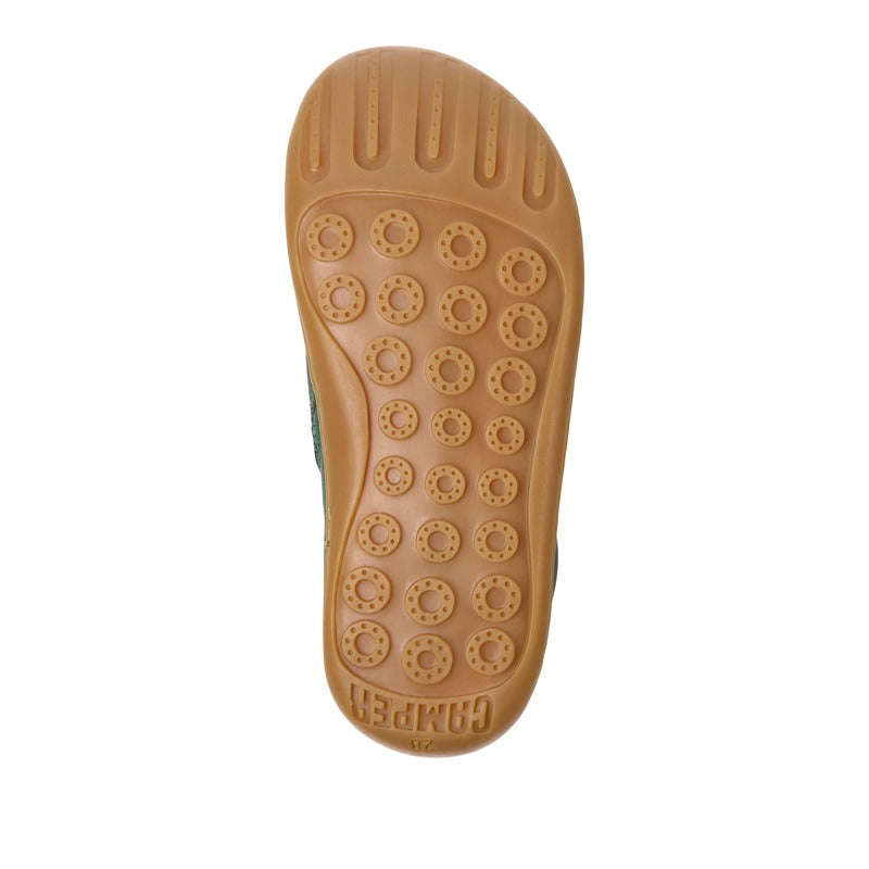 Camper Kids Peu Boot - Green, sole view.