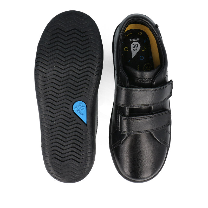 Bobux Kid+ Bound School Shoes - Black