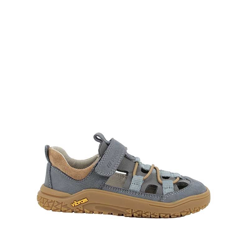 Primigi Kids Barefoot Adventure Sandal - Blue, outer side view.