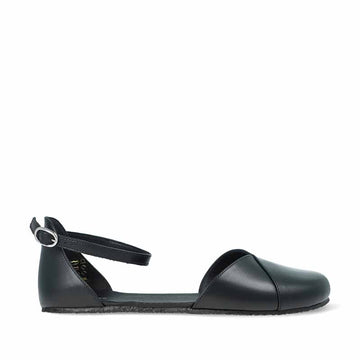 Angles Women's Sandal Dione - Black, outer side view.