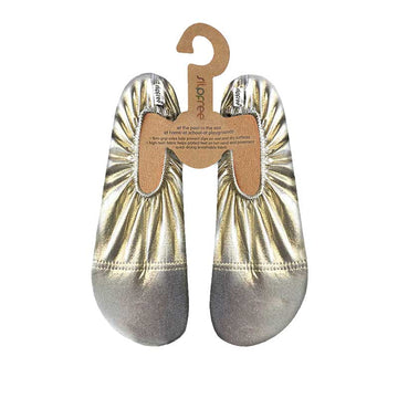 Slipfree Adults Silka Gold Pool Shoes (Foil Print)