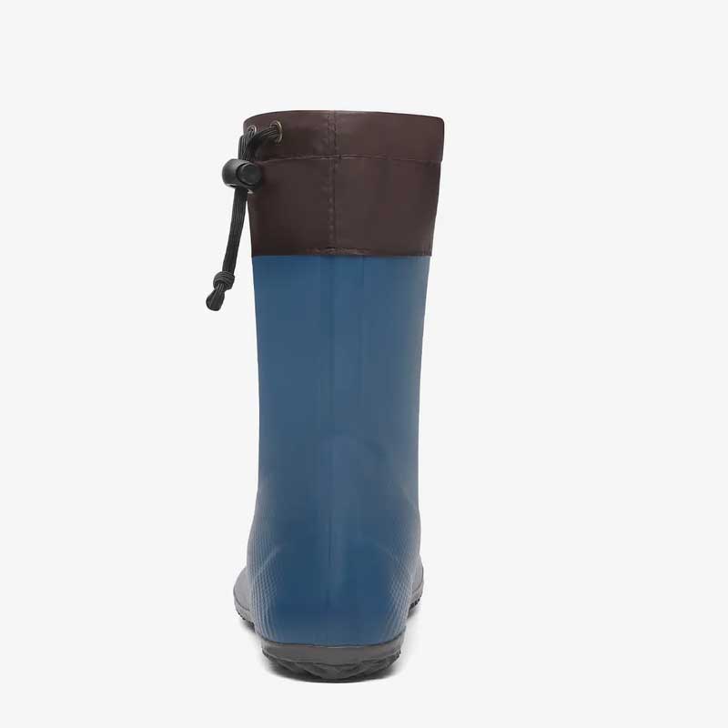 Saguaro Adults Brisk I Wellington - Dark Blue, rear view.