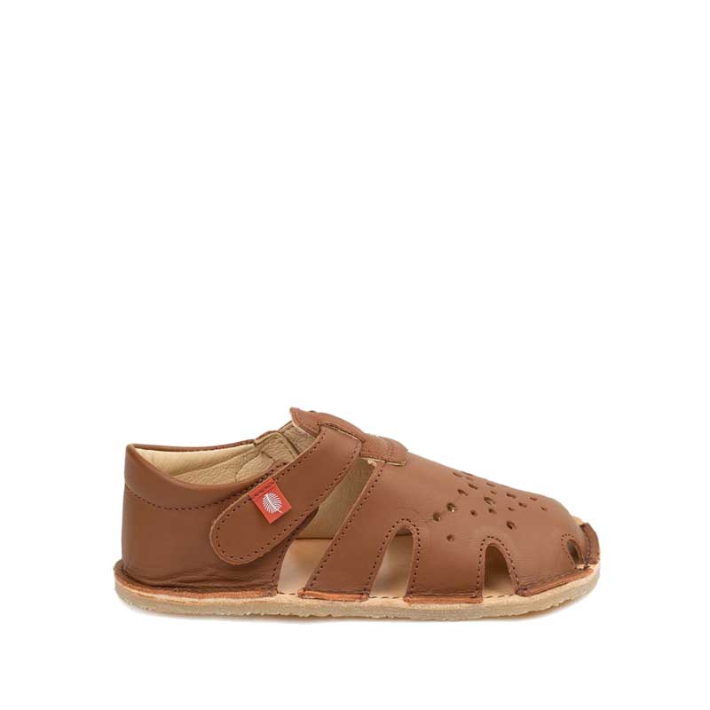 Tikki Kids Sandal Aranya - Caramel. outer side view.