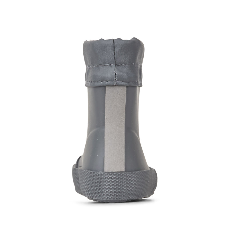 Bundgaard Toddler Welly Cover - Slate, rear view.