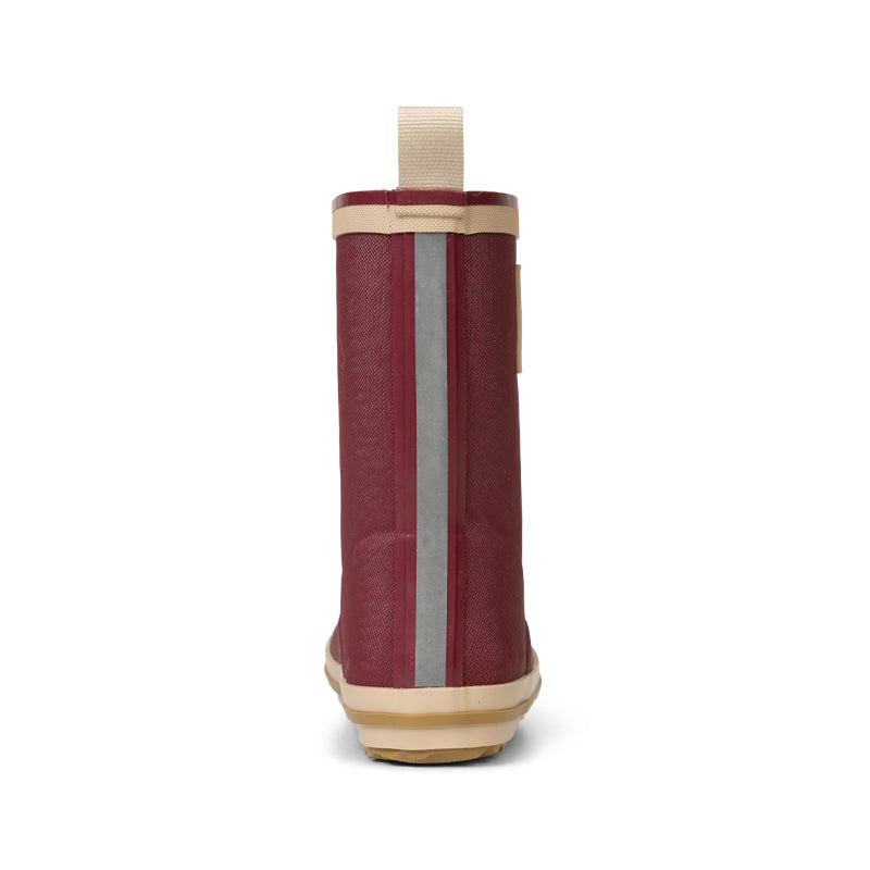 Bundgaard Kids Welly Skippy - Berry, rear view.
