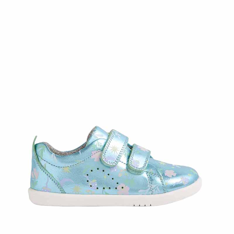 Bobux i-Walk Grass Court Shoes - Jelly Mint Metallic