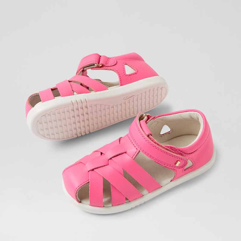 Bobux Tropicana II Sandals - Pink Lemonade