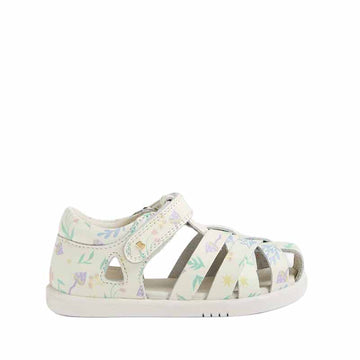 Bobux Tropicana II Sandals - White Floral