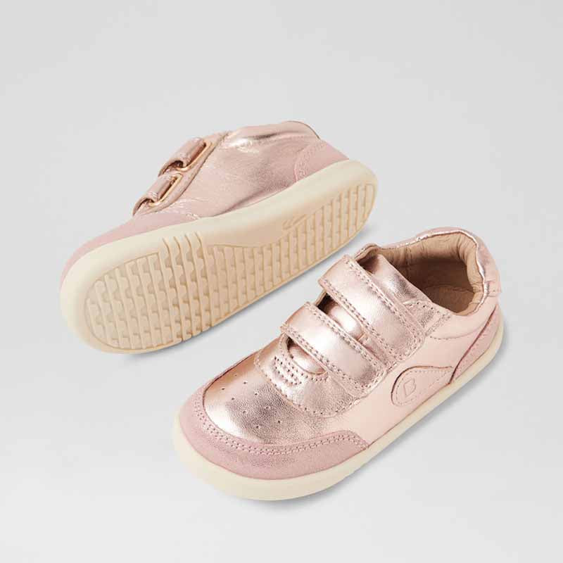 Bobux i-Walk Champ Trainers - Rose Gold