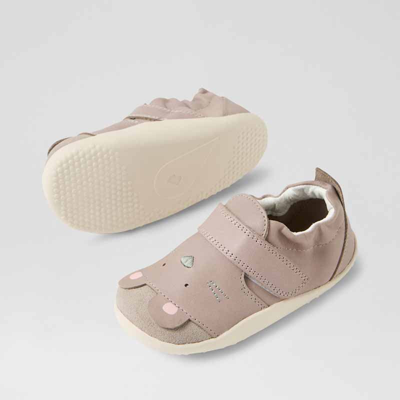 Bobux SU Xplorer Critters Squeaky Shoes - Taupe