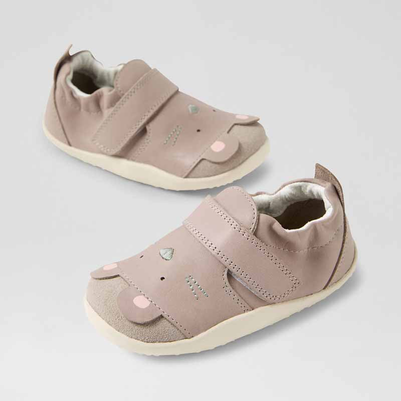 Bobux SU Xplorer Critters Squeaky Shoes - Taupe