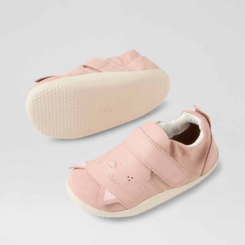 Bobux SU Xplorer Critters Purr Shoes - Cameo Rose