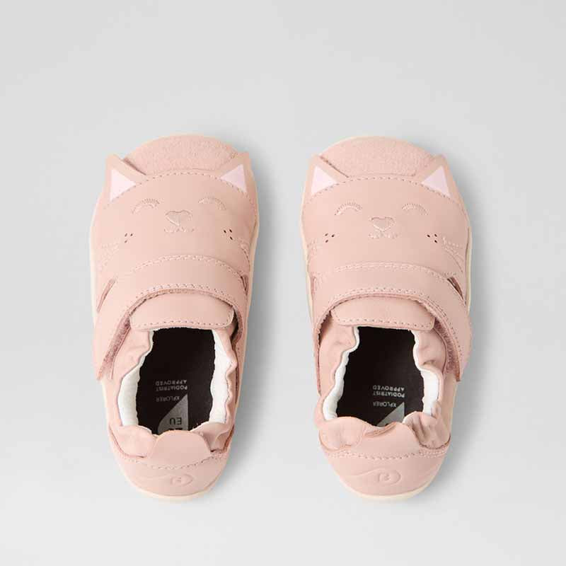 Bobux SU Xplorer Critters Purr Shoes - Cameo Rose