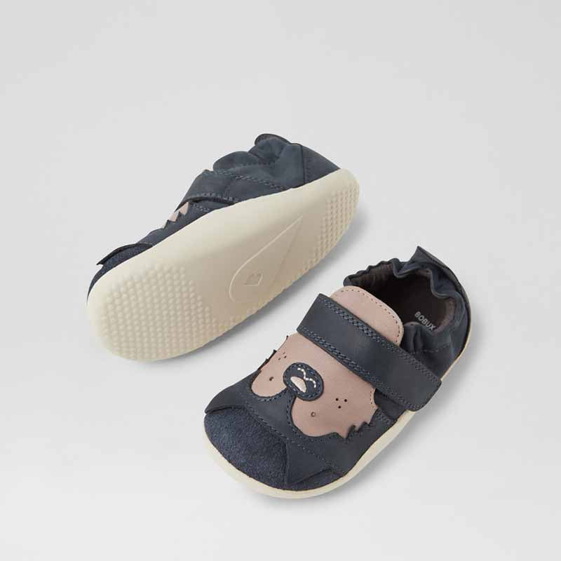 Bobux SU Xplorer Critters Howl Shoes - Navy