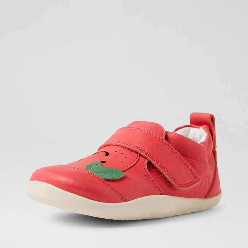 Bobux SU Xplorer Little Sprouts Tommy Tomato Shoes - Grenadine