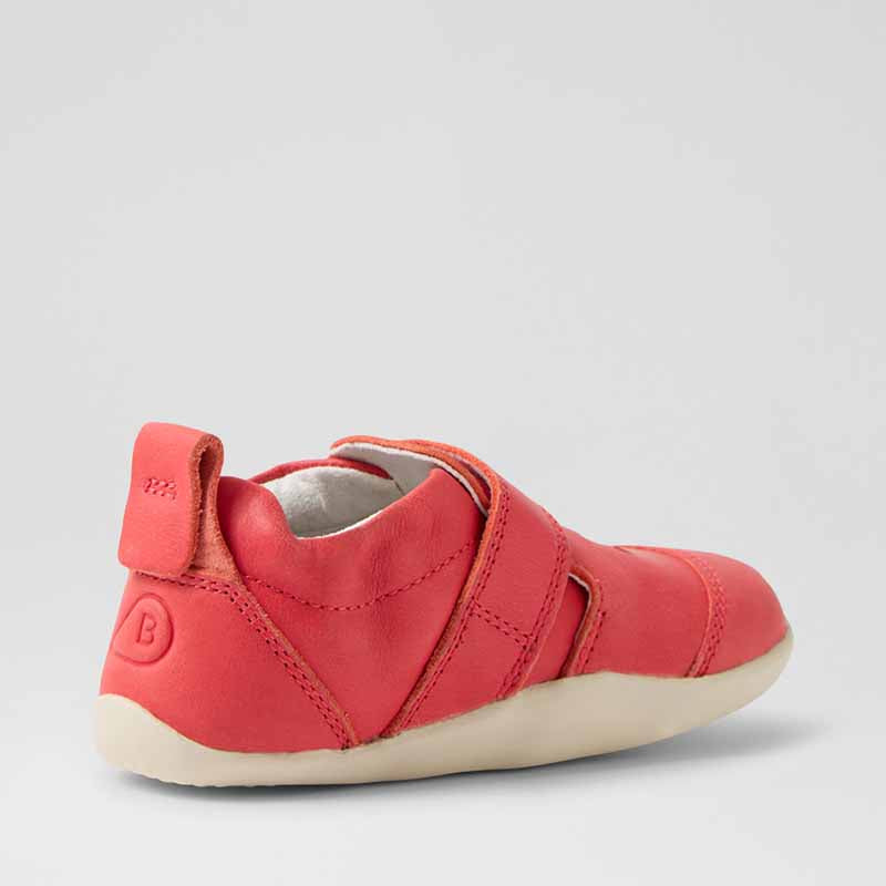 Bobux SU Xplorer Little Sprouts Tommy Tomato Shoes - Grenadine