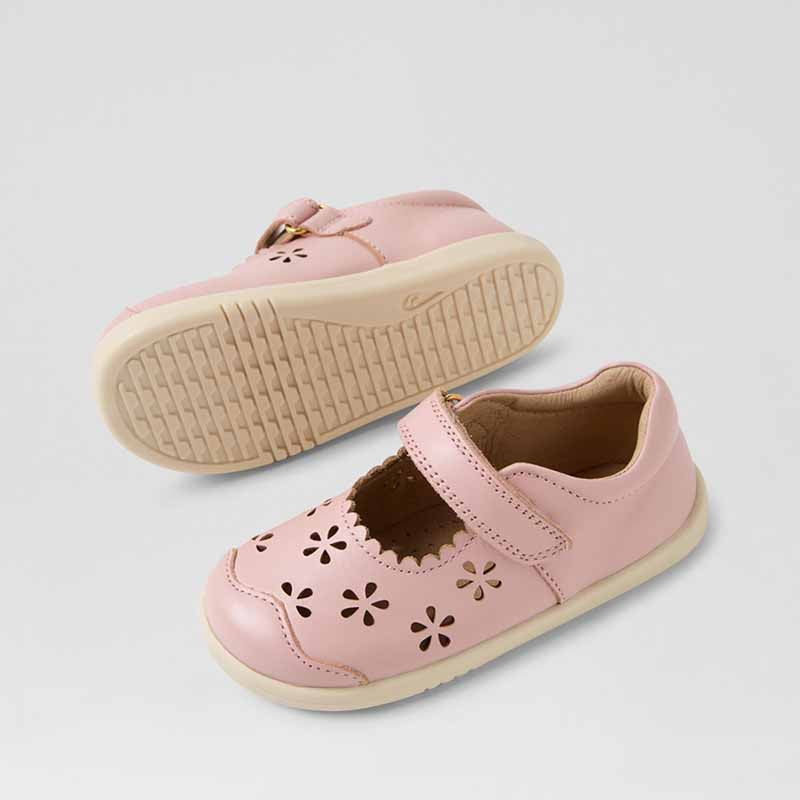 Bobux i-Walk Heather Mary Jane Shoes - Ballet Pink