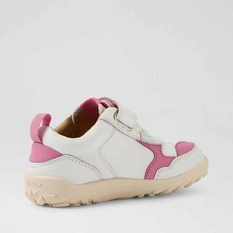 Bobux Alpha Neo Shoes - White-Cashmere Rose