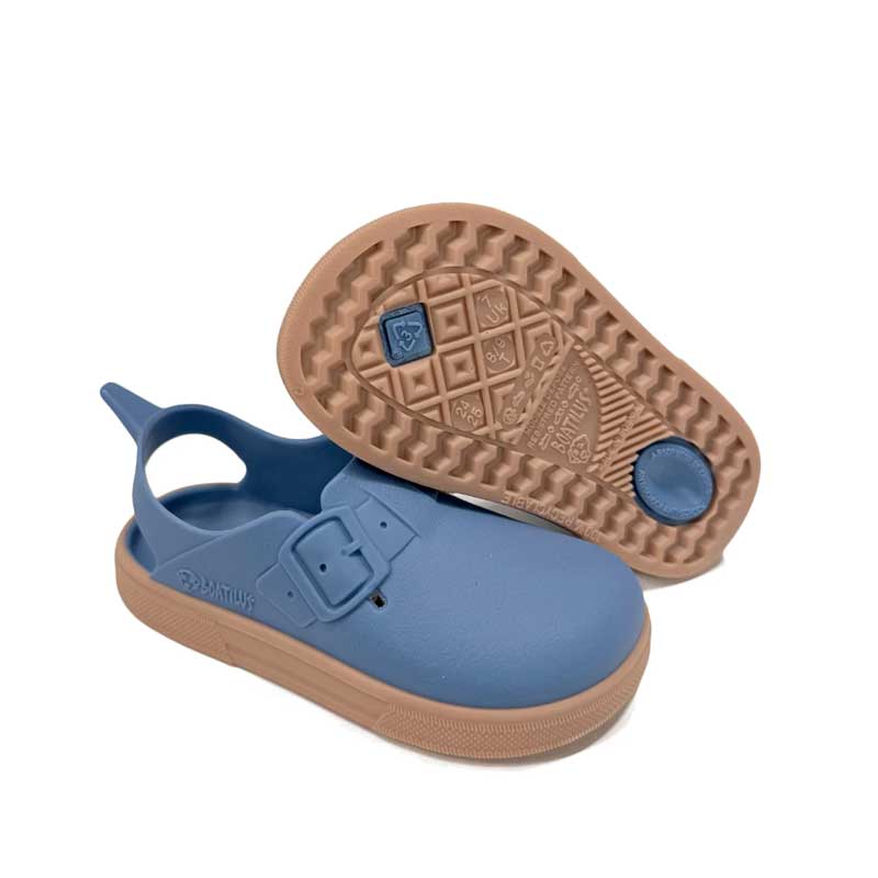 Boatilus Bosty Veg Clogs - Jeans Beige