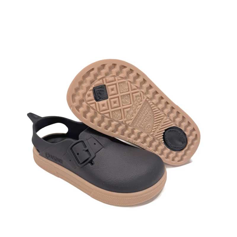 Boatilus Bosty Veg Clogs - Navy Beige