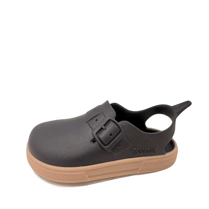 Boatilus Bosty Veg Clogs - Navy Beige