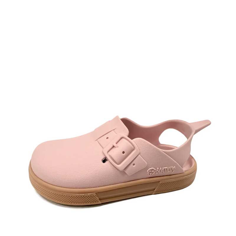 Boatilus Bosty Veg Clogs - Old Pink Beige