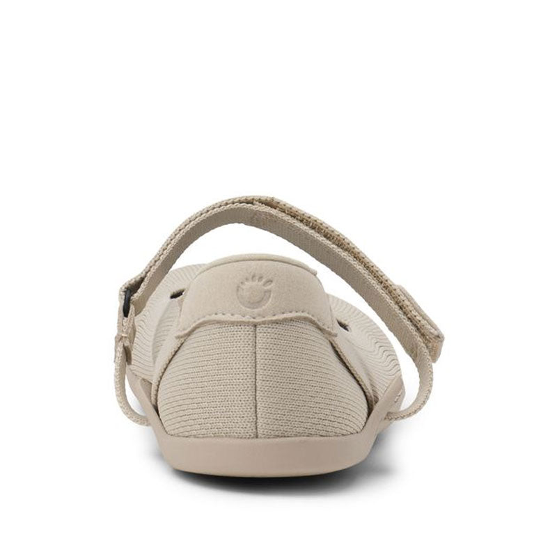 Xero Women's Mary Jane Shoe Cassie Knit -  Stone, rear view.