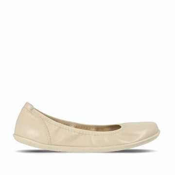 Angles Women's Ballet Shoe Calisto - Beige, outer side view.