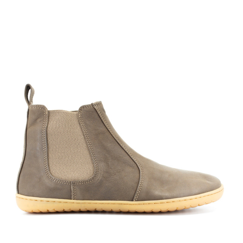 Mukishoes Chelsea Boot - Brown, outer side view.