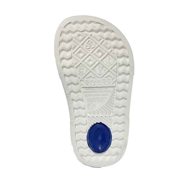Boatilus Cloggy Sandal - Cobalt White