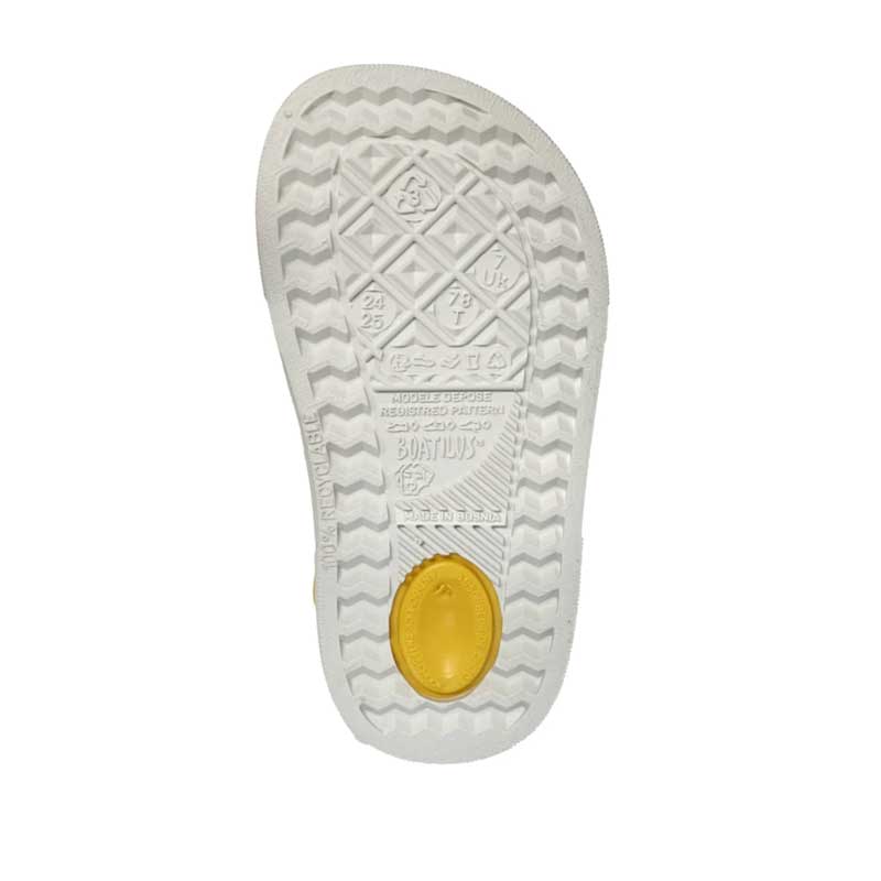Boatilus Cloggy Sandal - Yellow White