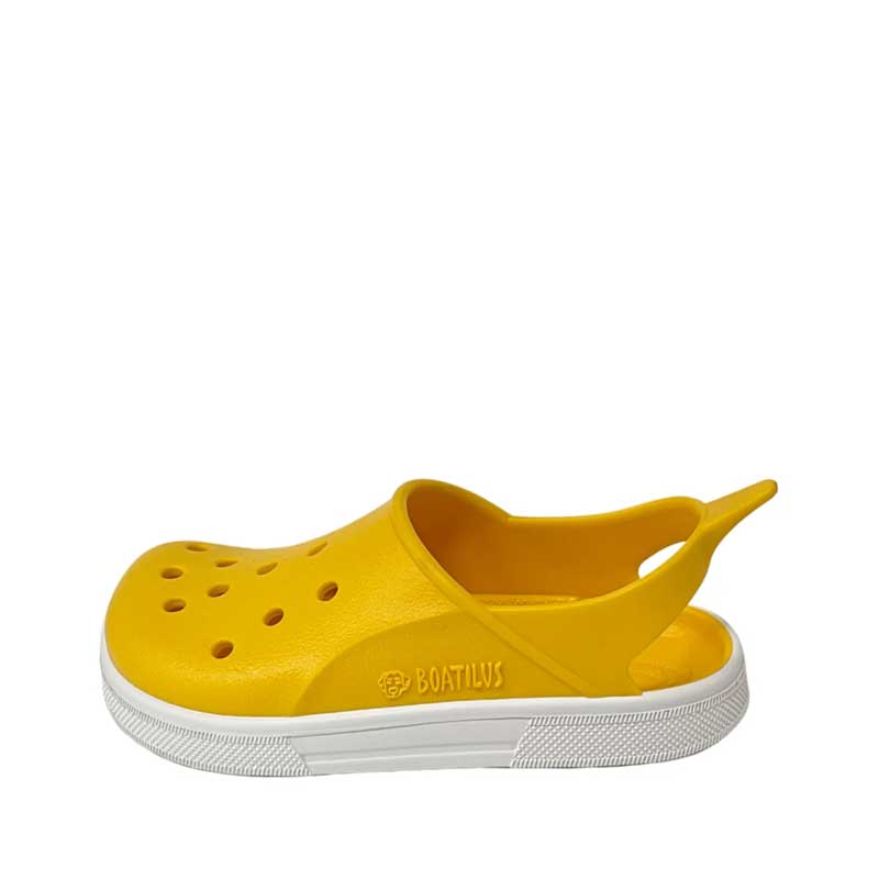 Boatilus Cloggy Sandal - Yellow White