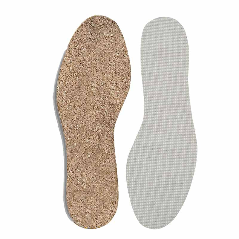 Shoe String Adults Cork Cut to Fit Insoles, top and bottom.