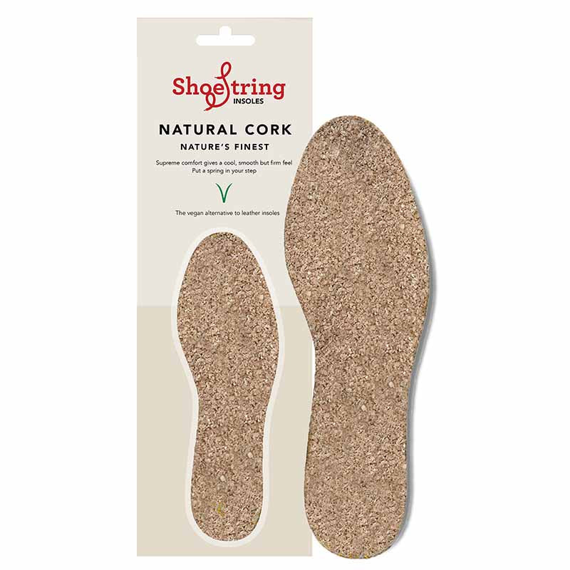 Shoe String Adults Cork Cut to Fit Insoles.