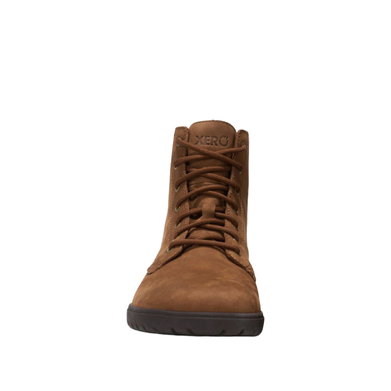 Xero Men's Leather Boot Denver II - Rawhide, front view.