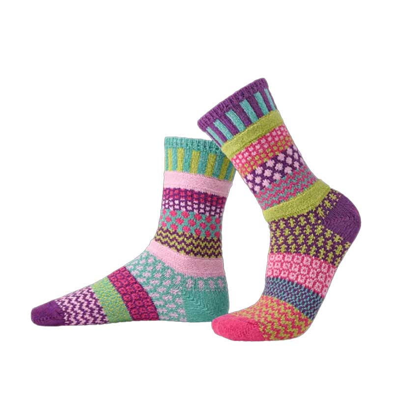 Pair of Solmate Adults Socks - Dahlia.