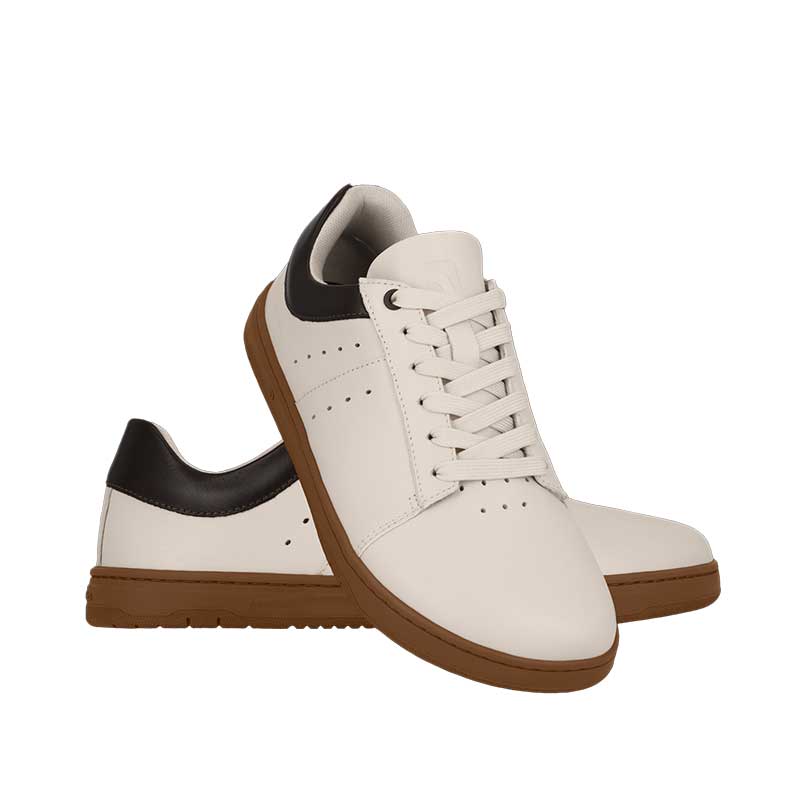 Be Lenka Adults Barebarics Leather Trainers Enigma - Ivory