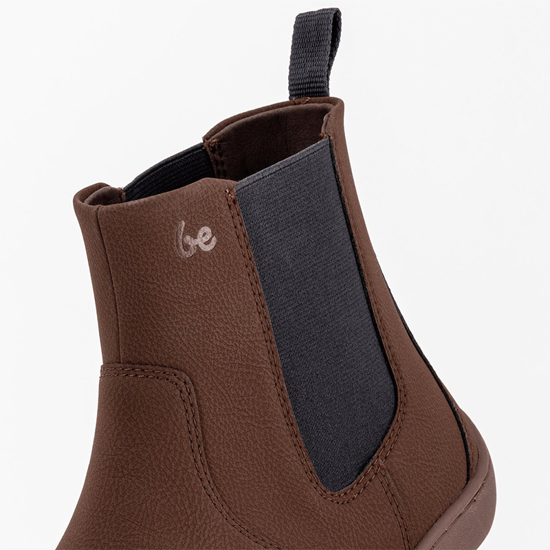 Be Lenka Adults Boot Entice 3.0 Vegan - Brown, close up.