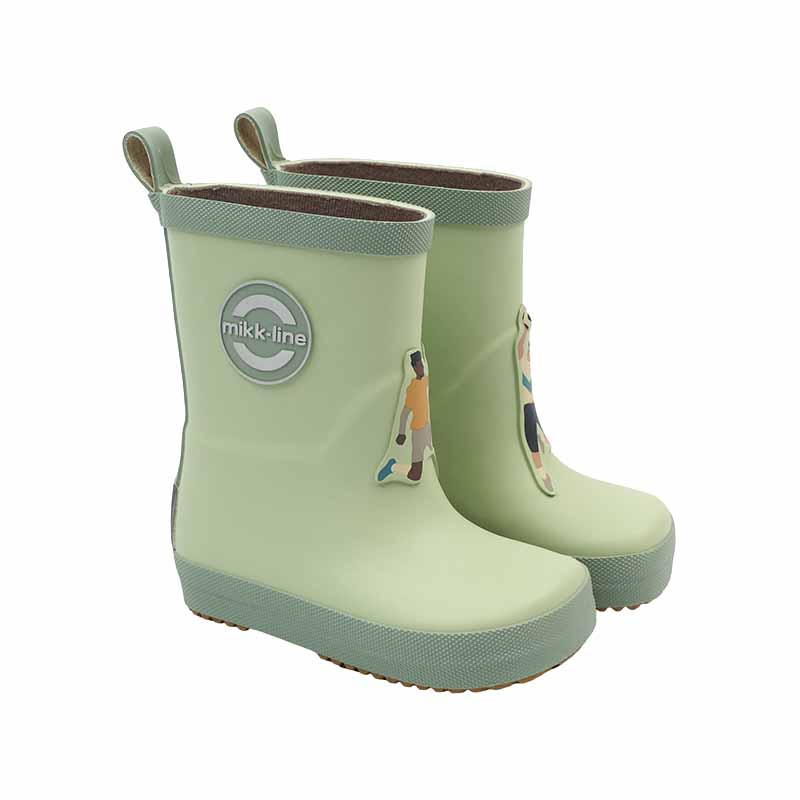 Mikk-Line Kids Barefoot Wellingtons - Football