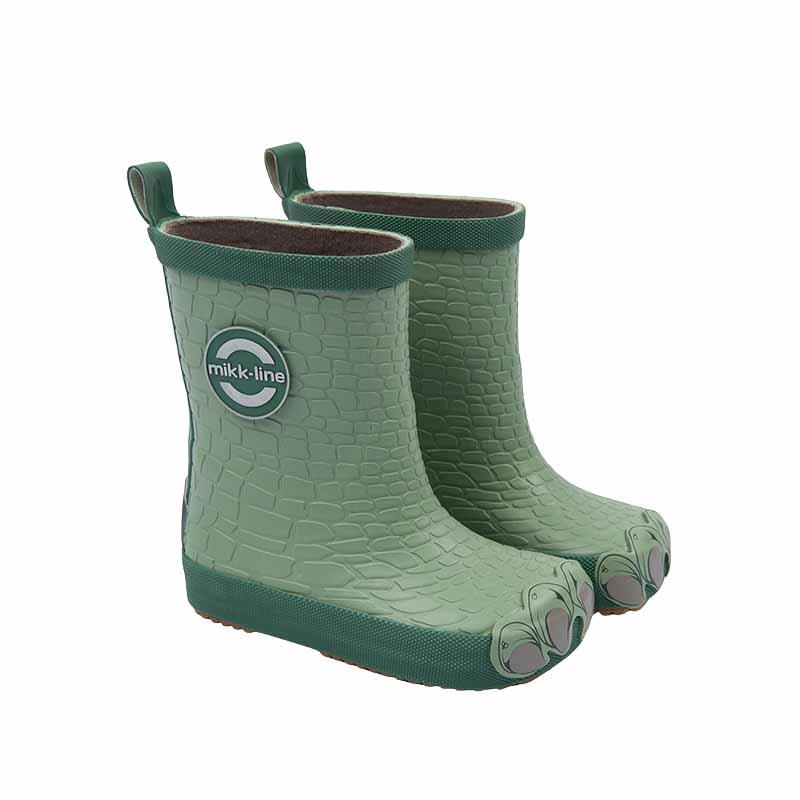 Mikk-Line Kids Barefoot Wellingtons - Dragon
