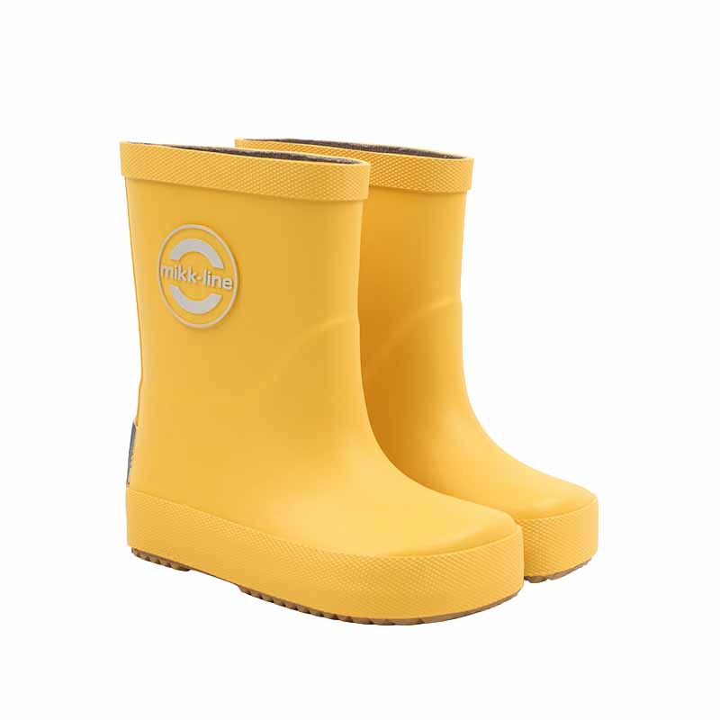 Mikk-Line Kids Barefoot Wellingtons - Sunflower
