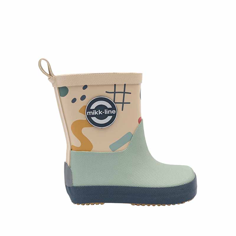 Mikk-Line Kids Barefoot Wellingtons - Retro