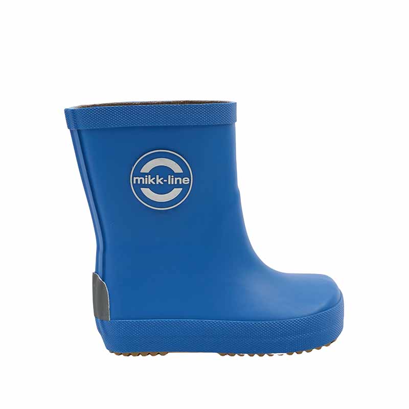Mikk-Line Kids Barefoot Wellingtons - Strong Blue
