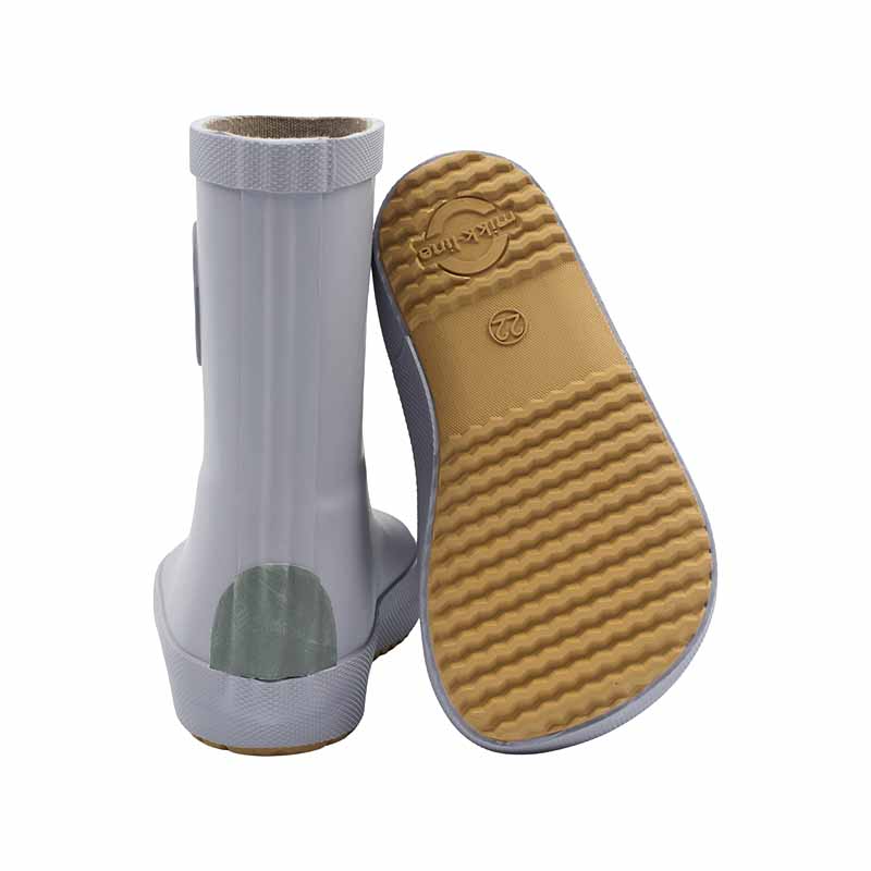 Mikk-Line Kids Barefoot Wellingtons - Lavender