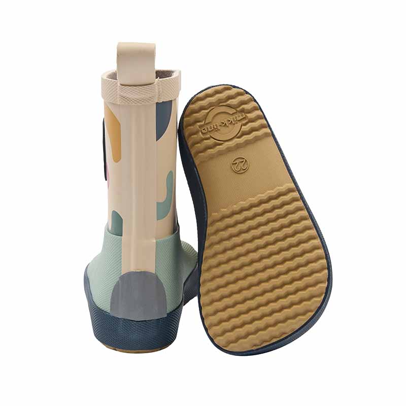 Mikk-Line Kids Barefoot Wellingtons - Retro