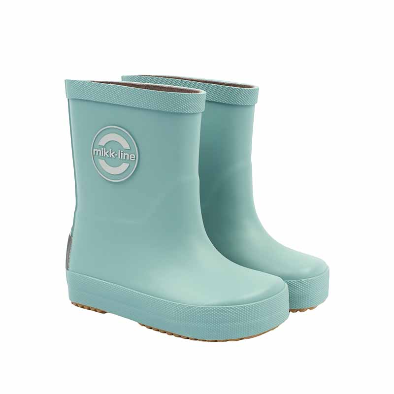 Mikk-Line Kids Barefoot Wellingtons - Stone Blue