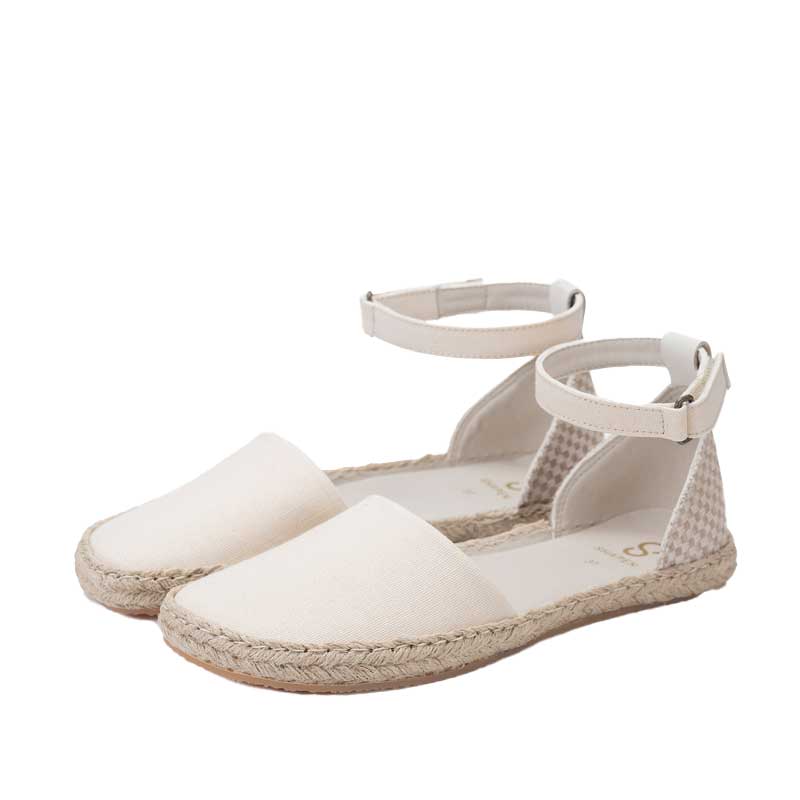 Shapen Women's Festa Espadrilles - Natural Vegan