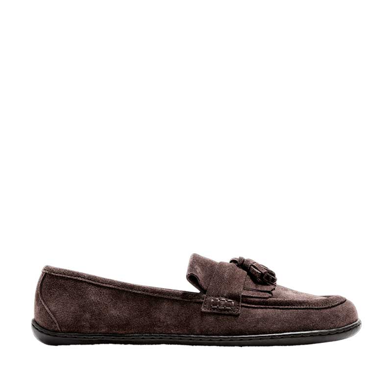 Be Lenka Women's Moccasin Fiorela - Chocolate, outer side view.