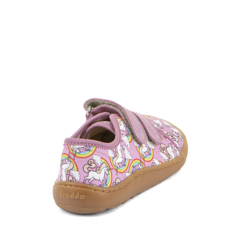 Froddo Barefoot Canvas Shoes - Unicorns